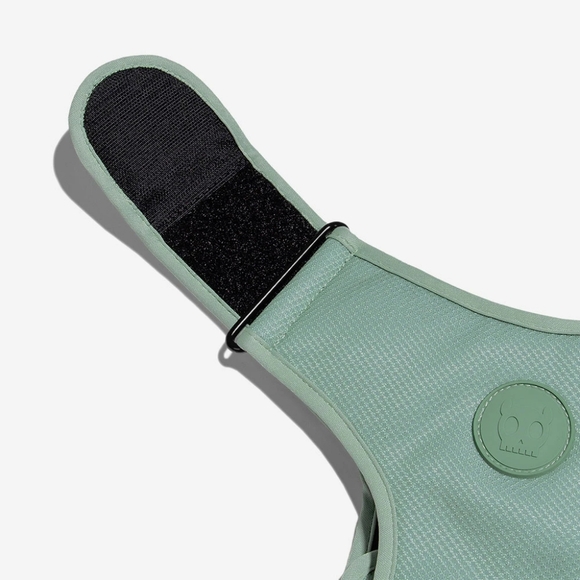 Zeedog Adjustable Mesh Harness in Sage Green - Picture 4 of 4